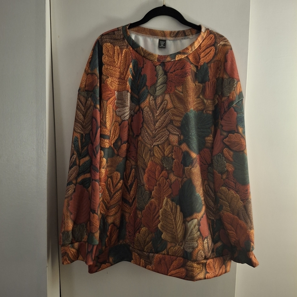 SHEIN Curve 3XL Multicolor Top